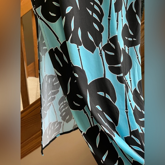 Micheal Kors blue&black maxi dress size S - Picture 6 of 6